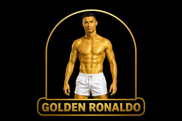 Golden Ronaldo Doll